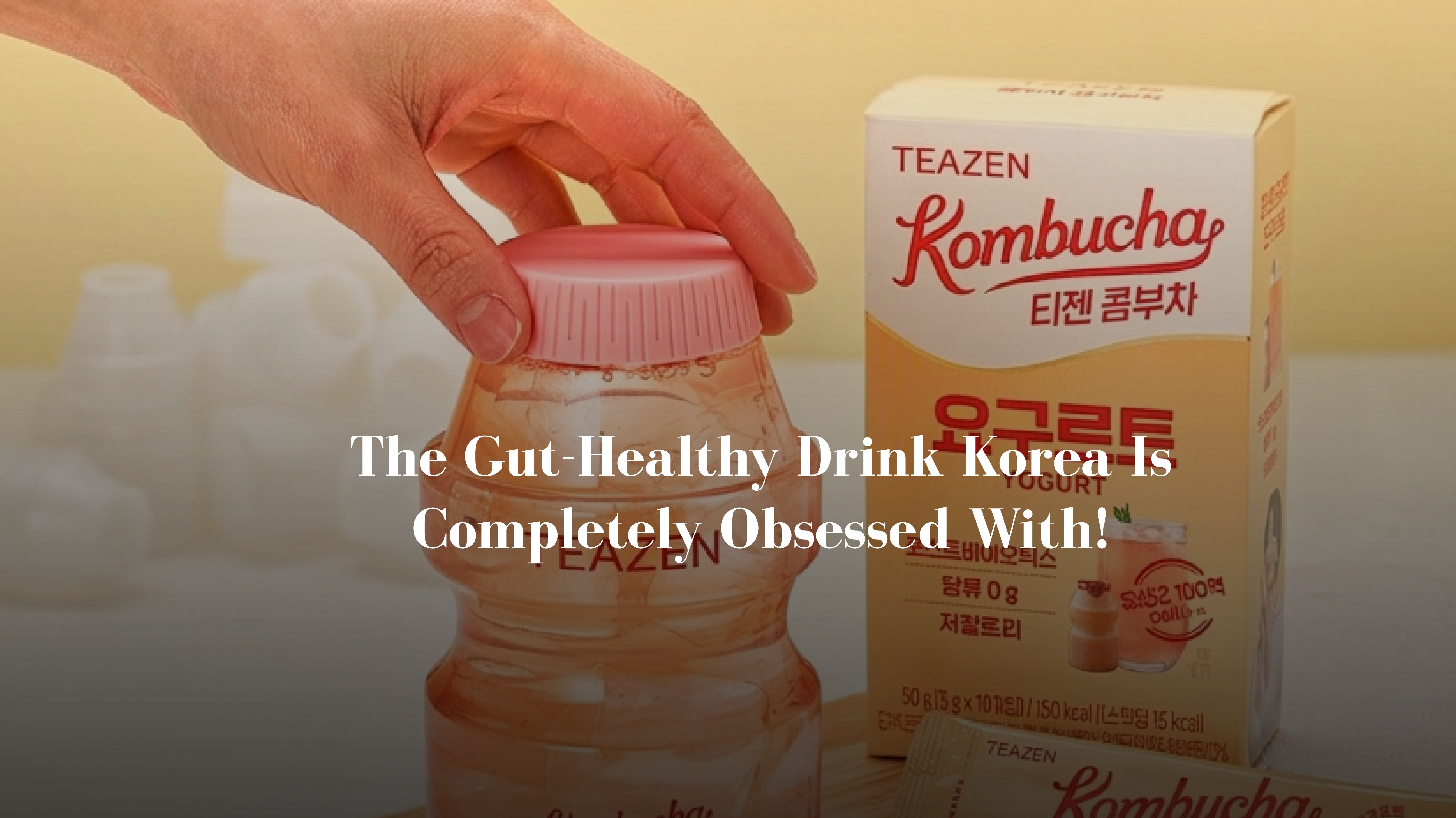 The Gut-Healthy Drink Korea Is Completely Obsessed With!