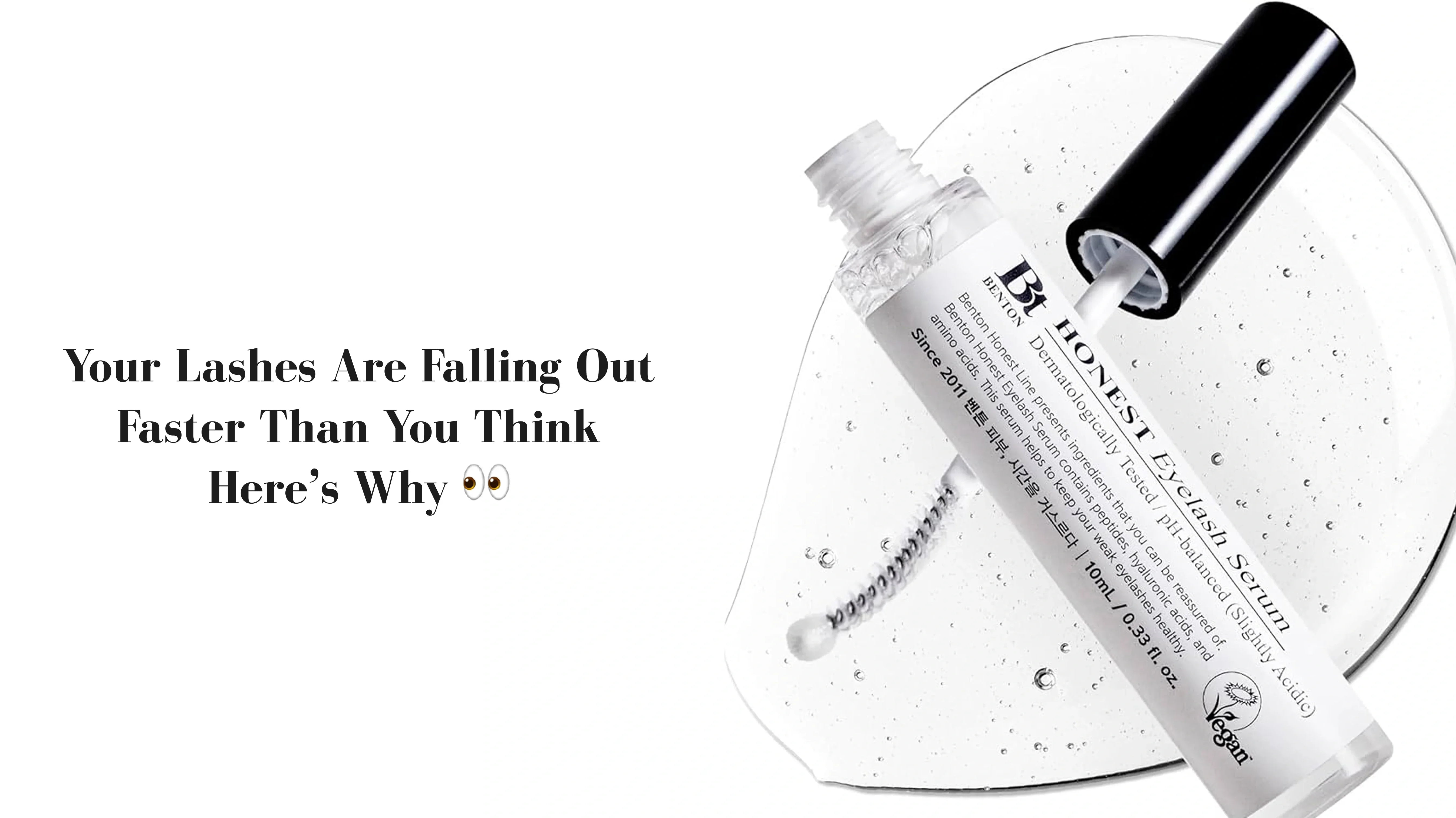 Your Lashes Are Falling Out Faster Than You Think — Here’s Why 👀