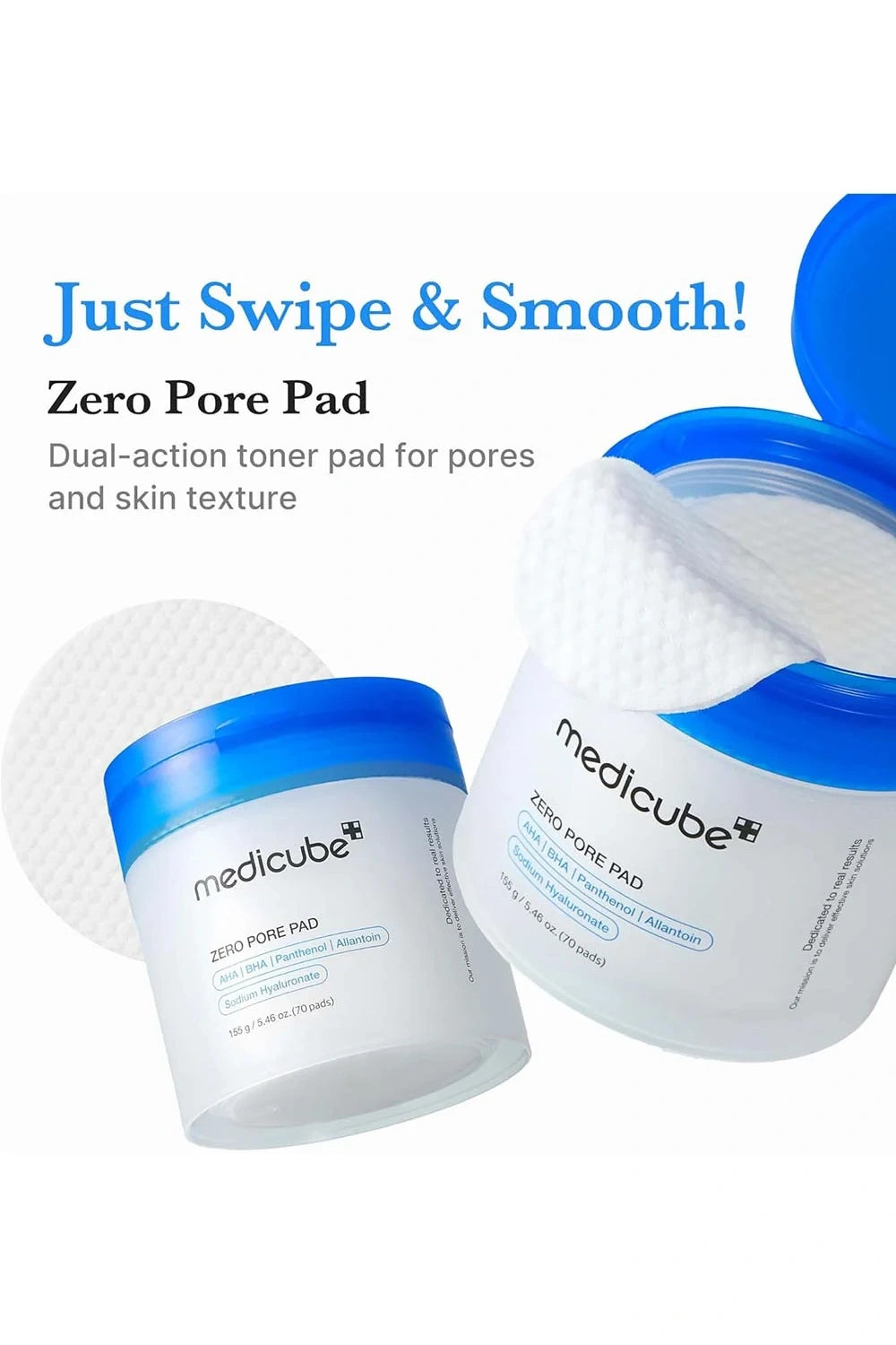 Medicube Zero Pore Pad with packaging on a white background