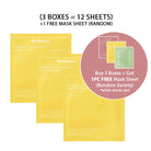 Biodance sheet masks with promotional text on a white background