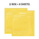 Two yellow facial sheet masks with Biodance branding on a white background.