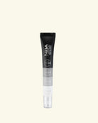 A single cosmetic tube of MBA Full Coverage Concealer in shade 1, shown vertically against a solid cream-colored background.